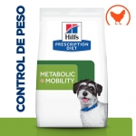 Hill's Prescription Diet Metabolic + Mobility Mini Pienso Para Perros Pequeños