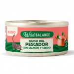 Wild Balance Guiso del Pescador Comida Húmeda Para Perros con Salmón y Cerdo