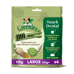 Greenies Snack Dental Large Para Perros Grandes 170 g