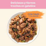 Purina Cat Chow Kitten Comida Húmeda en Gelatina para Gatitos con Pavo