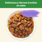Purina Cat Chow Sterilized Comida Húmeda en Gelatina para Gatos con Cordero