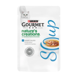 Gourmet Nature´s Creations Soup Comida Humeda en Caldo para Gatos con Atún y Gamba
