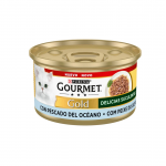 Gourmet Gold Delicias Suculentas con Pescado del Océano Comida Húmeda para Gatos