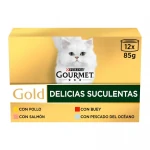 Gourmet Gold Delicias Suculentas Multipack Surtido Comida Húmeda para Gatos