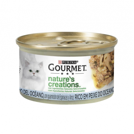 Gourmet Nature´s Creations Comida Húmeda para Gatos con Pescado del Océano
