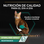 Pro Plan Sterilised Pollo y Buey Comida Húmeda en Salsa para Gatos Esterilizados