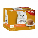 Gourmet Gold Tartalette Sabores Surtidos Comida Húmeda para Gatos