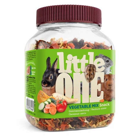 Little One Snack Vegetable Mix Para Pequeños Mamíferos