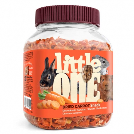 Little One Snack Zanahoria Deshidratada Para Pequeños Mamíferos