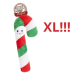 Rosewood Peluche XL para Perros Baston Gigante Caramelo de Navidad