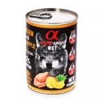 Alpha Spirit Pack de Latas para perros de Pollo y Piña
