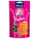 Vitakraft Yums Snack para Gatos Rellenos de Pollo y Hierba Gatera