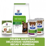 Hills Prescription Diet Metabolic pienso para perros sabor cordero y arroz