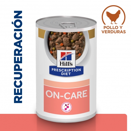 Pack Comida Húmeda Hills Prescription diet On Care para perros de Pollo y Vegetales