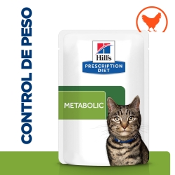 Pack Sobres Hills Prescription Diet Feline Metabolic para gatos