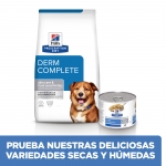 Pack de Latas Hills Prescription Diet Derm Complete para perros