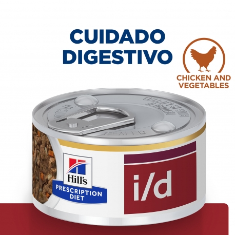 Hills Prescription Diet Digestive Care i/d latas para gatos de pollo estofado y verduras