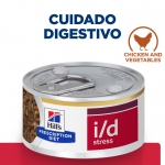 Hills Prescription Diet Digestive Care i/d Stress latas para perros mini de pollo estofado y verduras