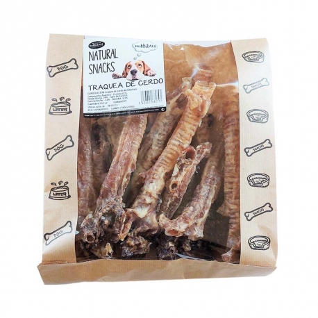 HobbitAlf Traqueas de Cerdo Snack Natural para Perros