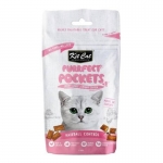 Kit Cat Purrfect Pockets Snack para Gatos Control de Bolas de Pelo