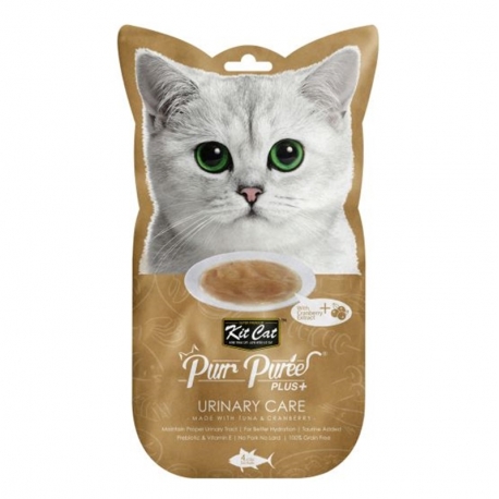 Kit Cat PurrPuree Snack para Gatos Urinary Care Atún