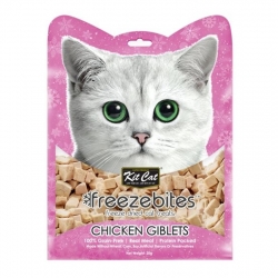 Kit Cat FreezeBites Snack para Gatos con Hígado de Pollo