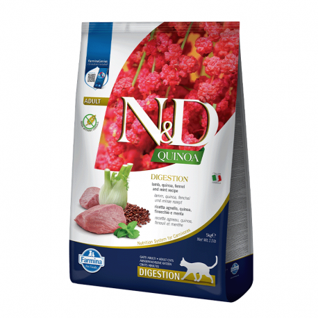 Farmina ND Cat Quinoa Grain free digestion pienso para gatos