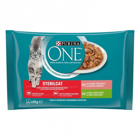 Purina One Sterilcat Comida Húmeda para Gatos Esterilizados