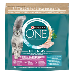 Purina One Bifensis Sterilcat Delicate Digestion Pienso para Gatos Esterilizados con Pescado