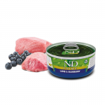 Pack de latas Farmina ND Prime para gatos con Cordero y Arándano