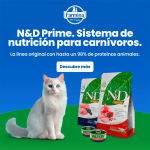 Pack de latas Farmina ND Prime para gatos con Cordero y Arándano