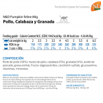 Pack de latas Farmina ND para gatos de Pollo, Calabaza y Granada