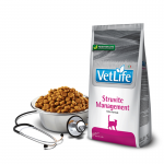 Farmina vet life cat struvite management dieta para gatos