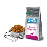 Farmina vet life dog struvite management dieta para perros