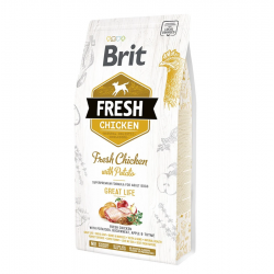 Brit fresh adult great life pollo patata pienso para perros