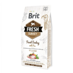 Brit fresh light fit & slim pavo guisantes pienso para perros