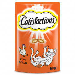 Catisfactions Snacks para Gatos con Pollo