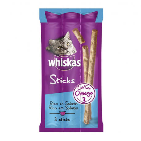 Whiskas Sticks Snacks para Gato de Salmón