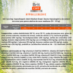 Brit care adult medium breed cordero arroz pienso para perros