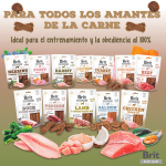 Brit jerky snack protein bar venado premios para perro