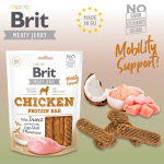Brit jerky snack with insect protein bar pollo premios para perro
