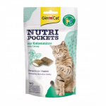 GimCat Nutri Pockets Snack para Gatos Multivitaminas con Menta y Catnip