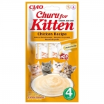 Churu Kitten Snack Cremoso para Gatos con Pollo