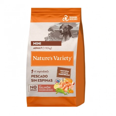 Nature's Variety pienso Original No Grain Mini Salmón