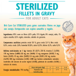 Brit care cat sterilized filetes en salsa con conejo latas para gato