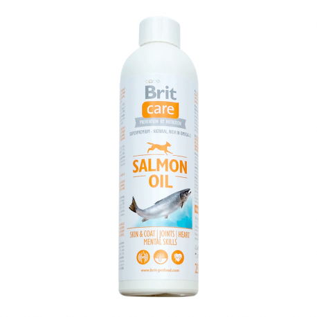 Brit care aceite de salmon perros y gatos
