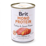 Brit mono protein pavo y con patata latas para perro
