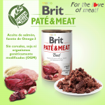 Brit pate meat ternera latas para perro