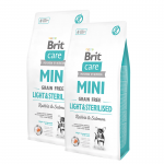 Brit care mini grain free light sterilised pienso para perros