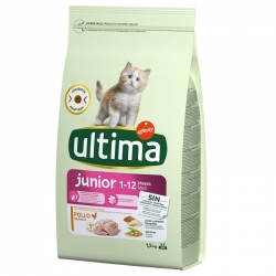 Ultima Junior Pienso para Gatitos con Salmón